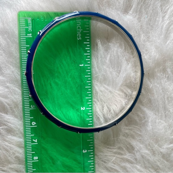 Tiffany and Co. Navy Stars Bangle - Picture 6 of 7